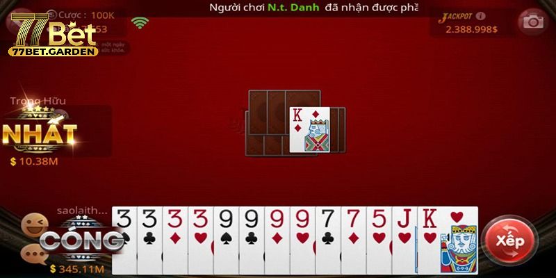 Các phiên bản game đánh bài tiến lên phổ biến