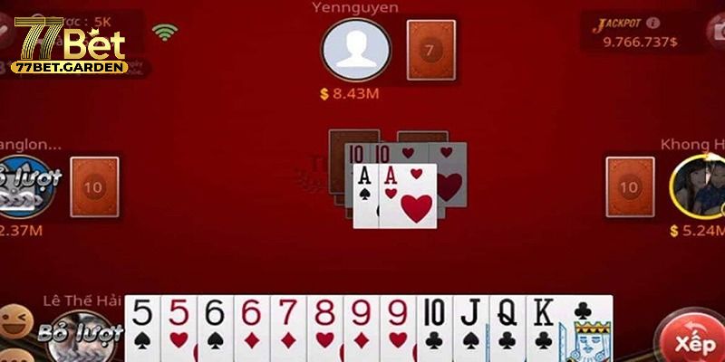 cách chơi bài tiến lên