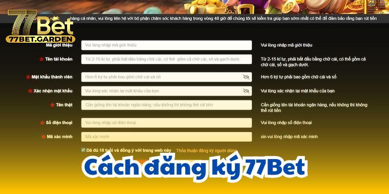 Hướng dẫn chơi tại 77bet dành cho người mới