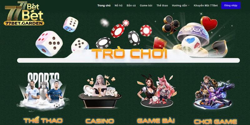 Lý do giao diện 77BET được yêu thích